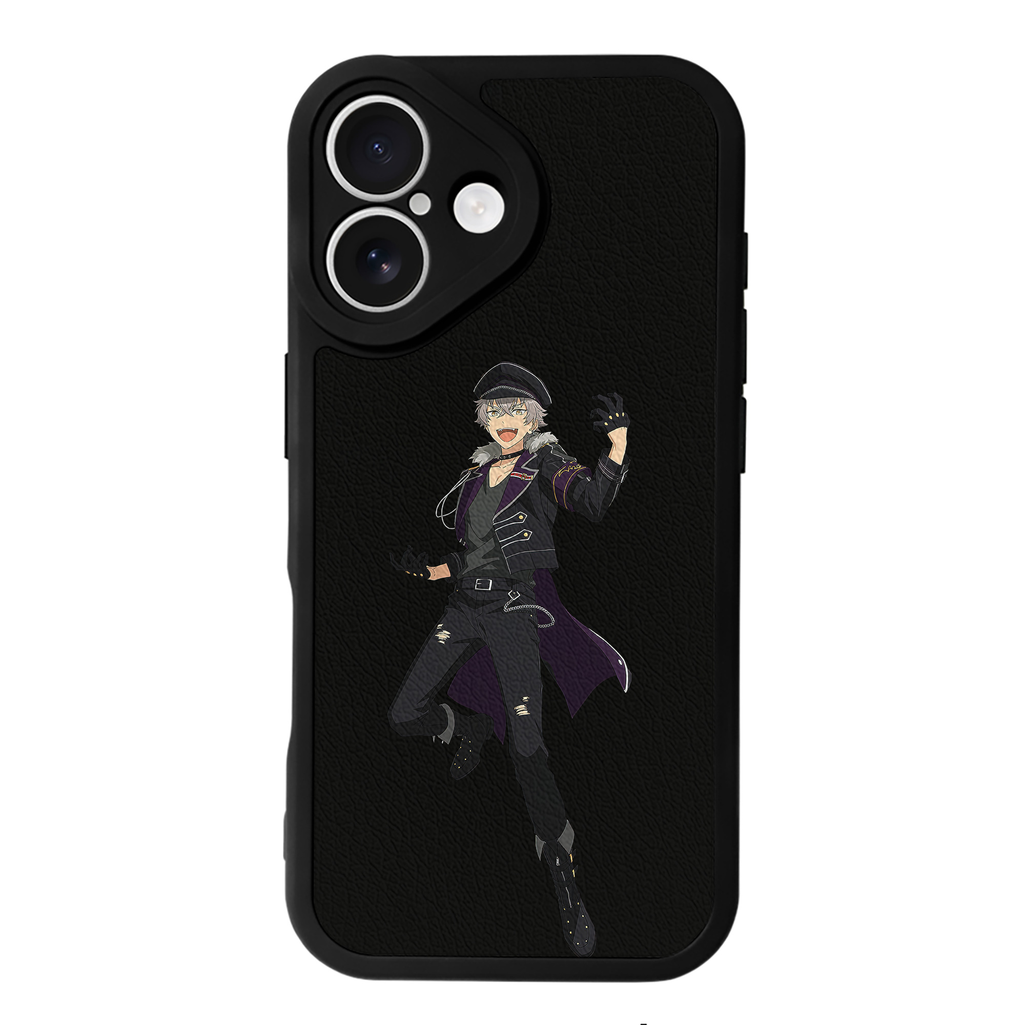 （画像用） あんさんぶるスターズ! Ensemble Stars 【iPhone 16シリーズ対応】シリコンスマホケース（レザー調） 材質：シリコン